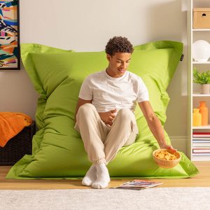Bazaar Bag  Indoor-Outdoor Giant Bean Bag - Lime Green