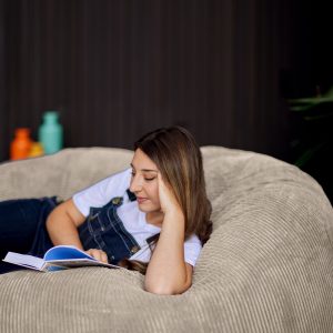 Soul Giant Two-Seater Bean Bag - Natural