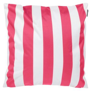Deck Stripe Indoor-Outdoor Cushion - Pink