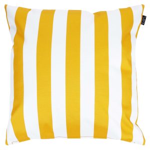 Deck Stripe Indoor-Outdoor Cushion - Yellow