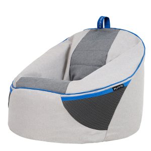Alpha Kids Gaming Bean Bag Chair - Grey