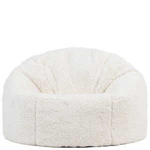 Kids XL Kingston Teddy Fleece Classic Bean Bag - Natural